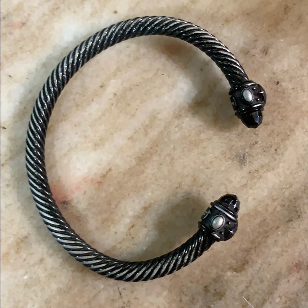 Black David yurman bracelet